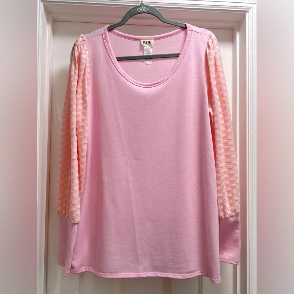 Two Tone Pink Top - Picture 1 of 5